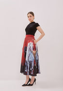 GALLOP OF GLORY Circle Skirt