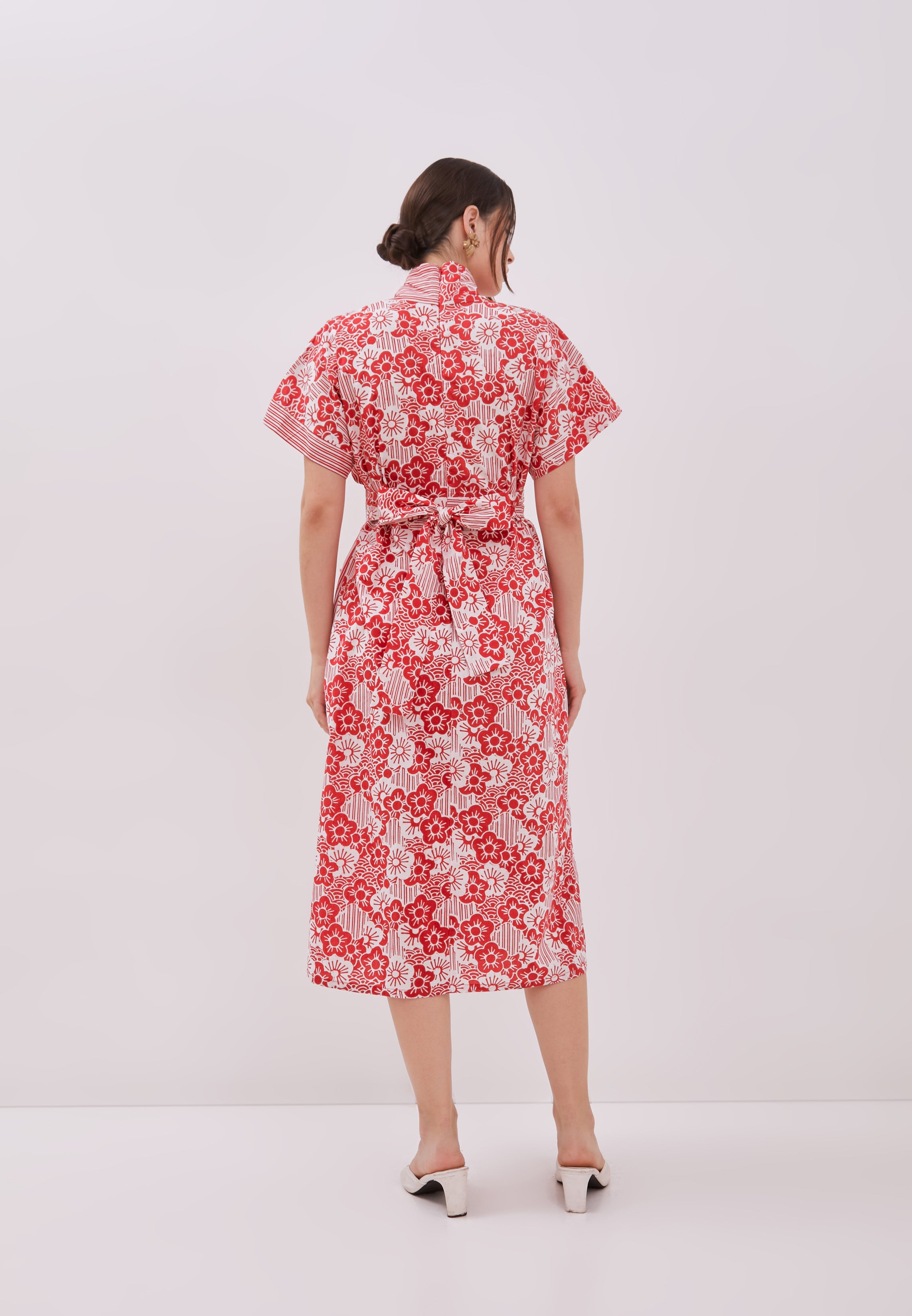 BANGKIT Wrap Batik Dress