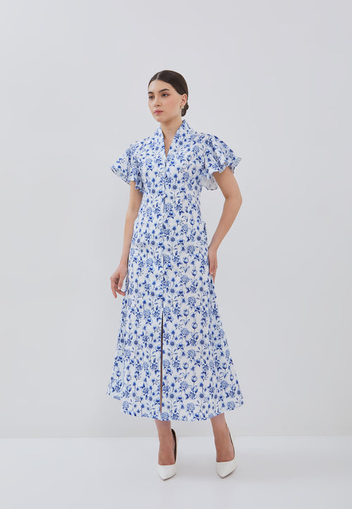 FLOURISH Kebaya Flutter Dress