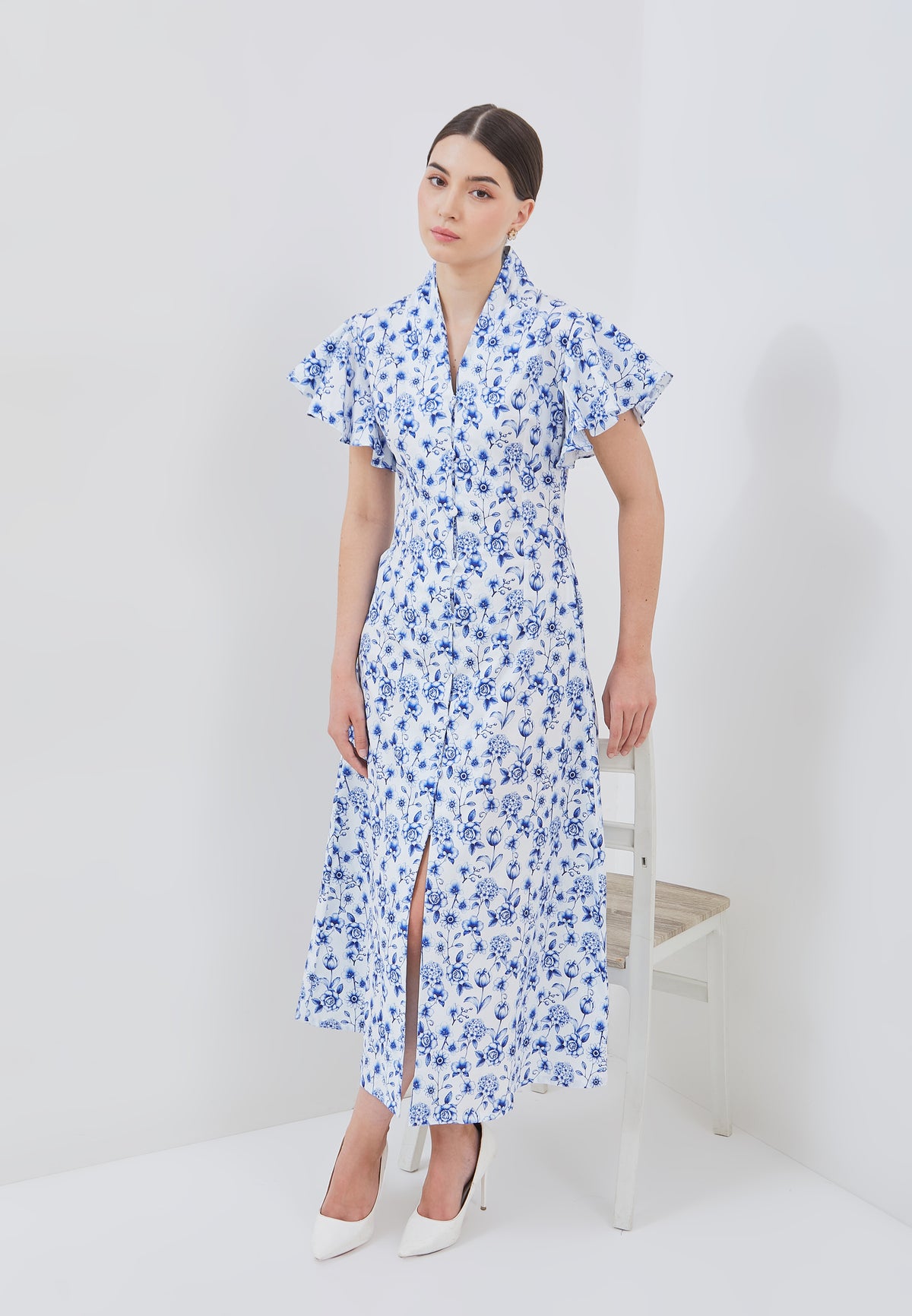 FLOURISH Kebaya Flutter Dress