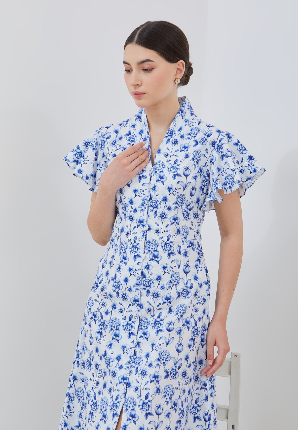 FLOURISH Kebaya Flutter Dress