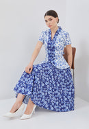 FLOURISH Kebaya Peplum Top