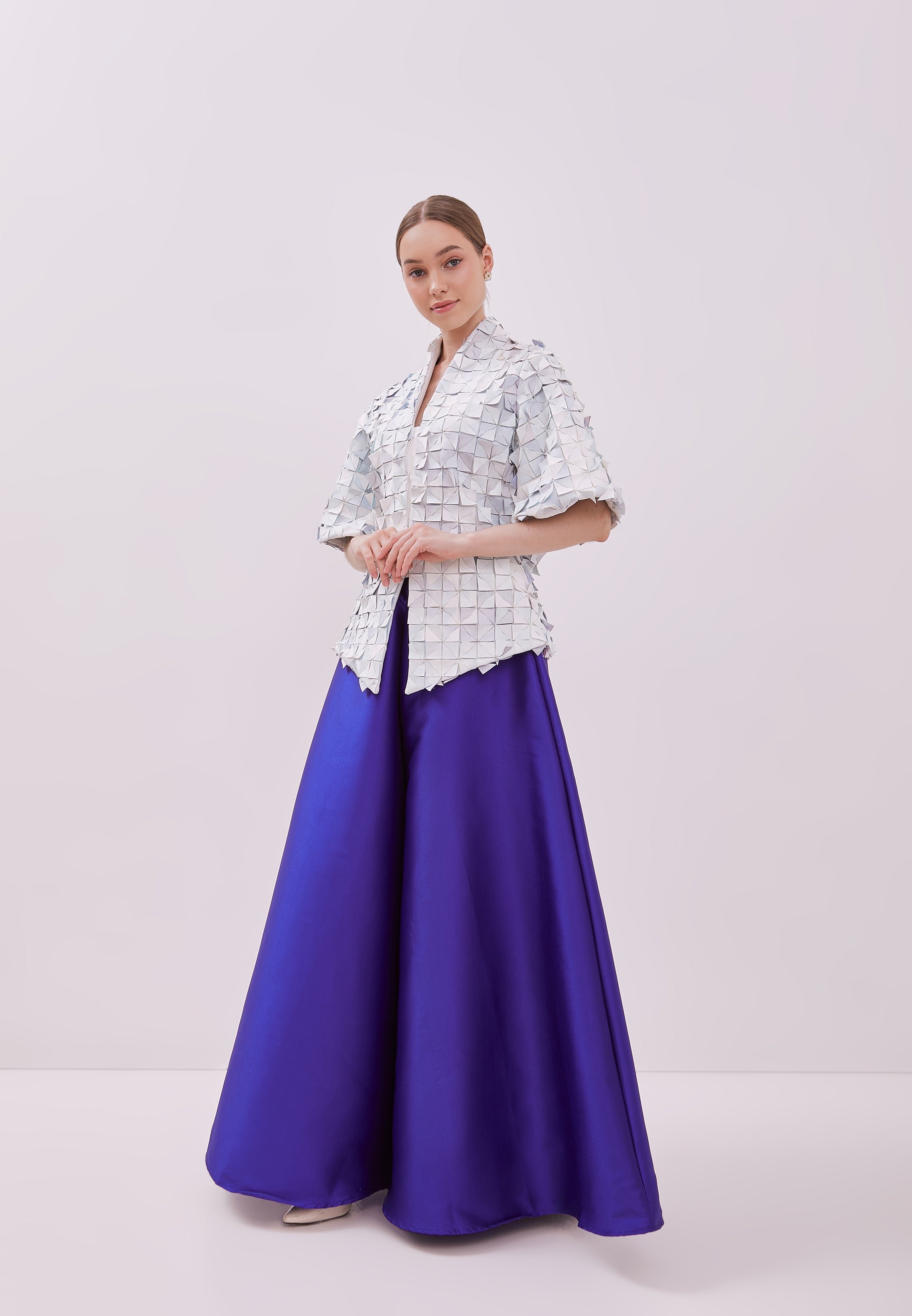 ORIGAMI White Kebaya Jacket