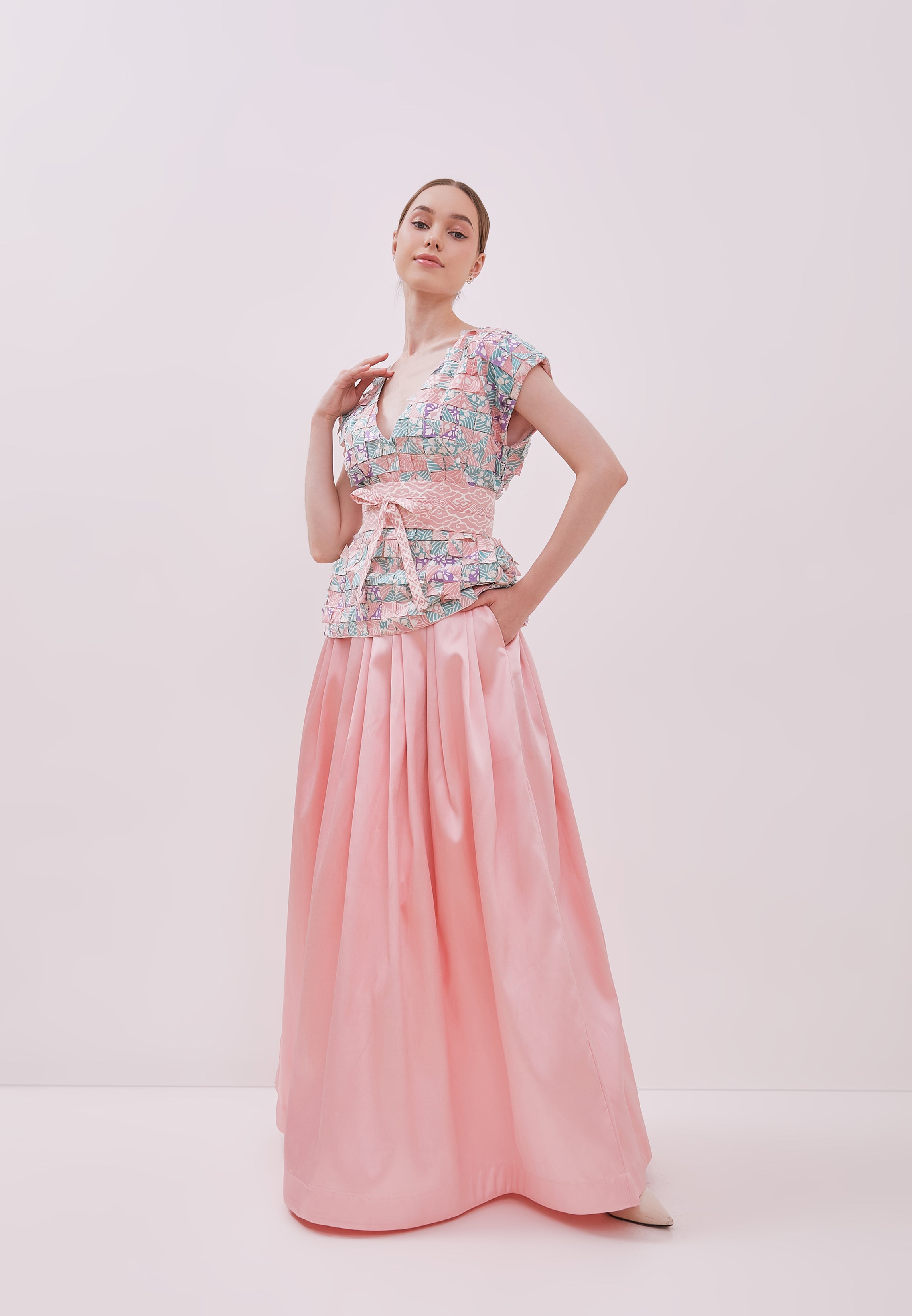 ORIGAMI Pastel Multiway Top