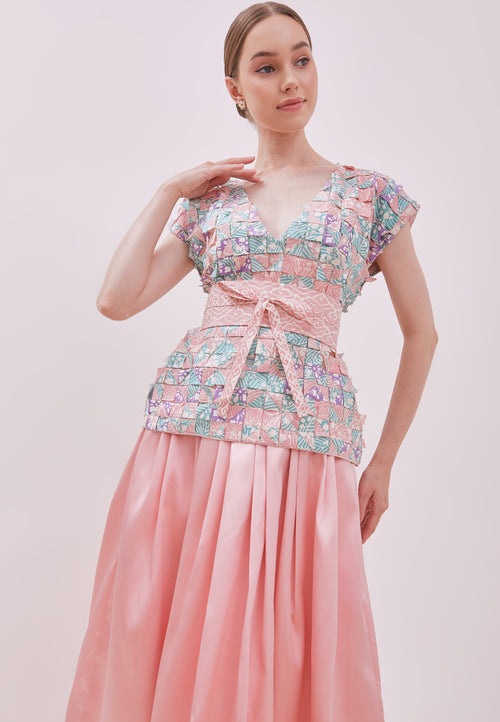 ORIGAMI Pastel Multiway Top