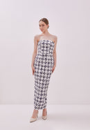 ORIGAMI Strapless Dress