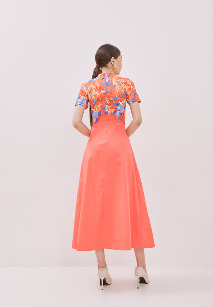 BIRDS & BUTTERFLY Harmony Cheongsam Dress