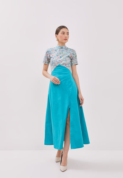 CHINESE FLORAL Harmony Cheongsam Dress