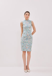 CHINESE FLORAL Cheongsam Dress