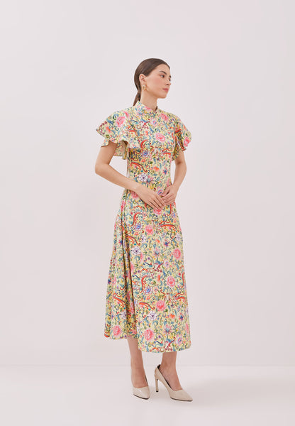 PHOENIX Maxi Cheongsam Dress