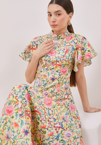 PHOENIX Maxi Cheongsam Dress