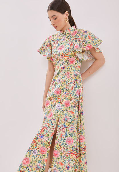 PHOENIX Maxi Cheongsam Dress