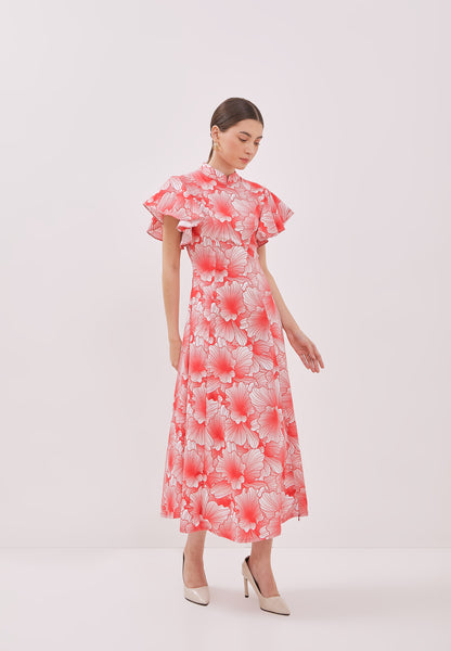 ORCHID Maxi Cheongsam Dress