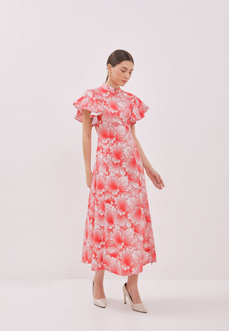 ORCHID Maxi Cheongsam Dress