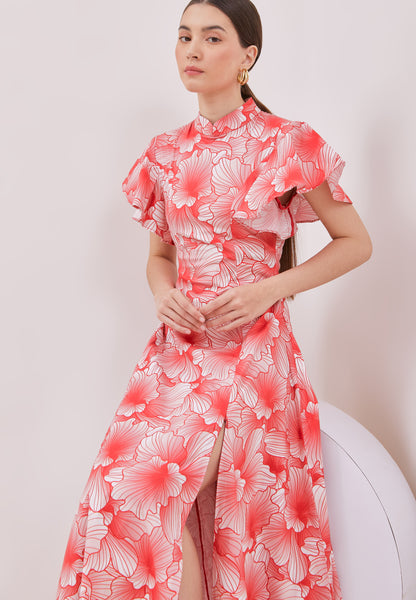 ORCHID Maxi Cheongsam Dress