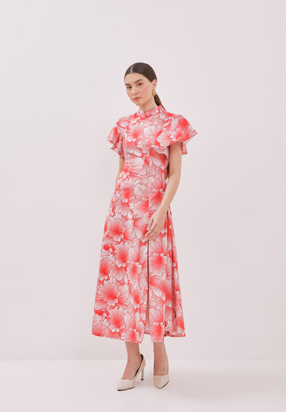 ORCHID Maxi Cheongsam Dress