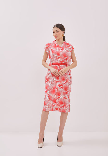 ORCHID Kimono Cheongsam Dress