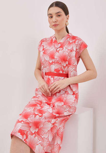 ORCHID Kimono Cheongsam Dress