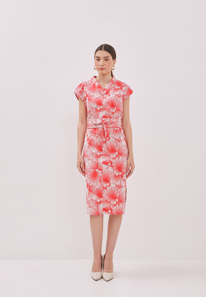 ORCHID Kimono Cheongsam Dress