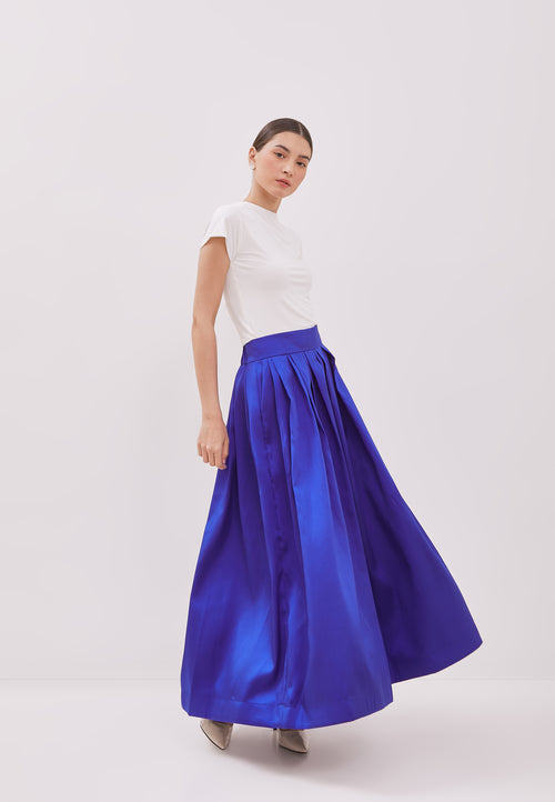ROYAL BLUE Maxi Skirt