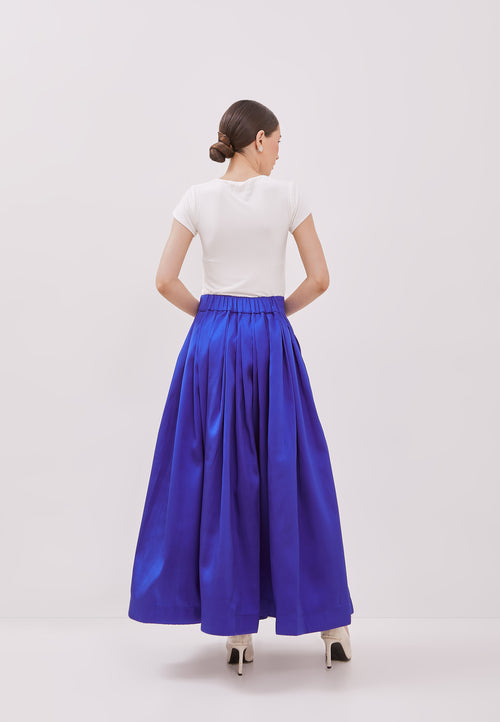 ROYAL BLUE Maxi Skirt