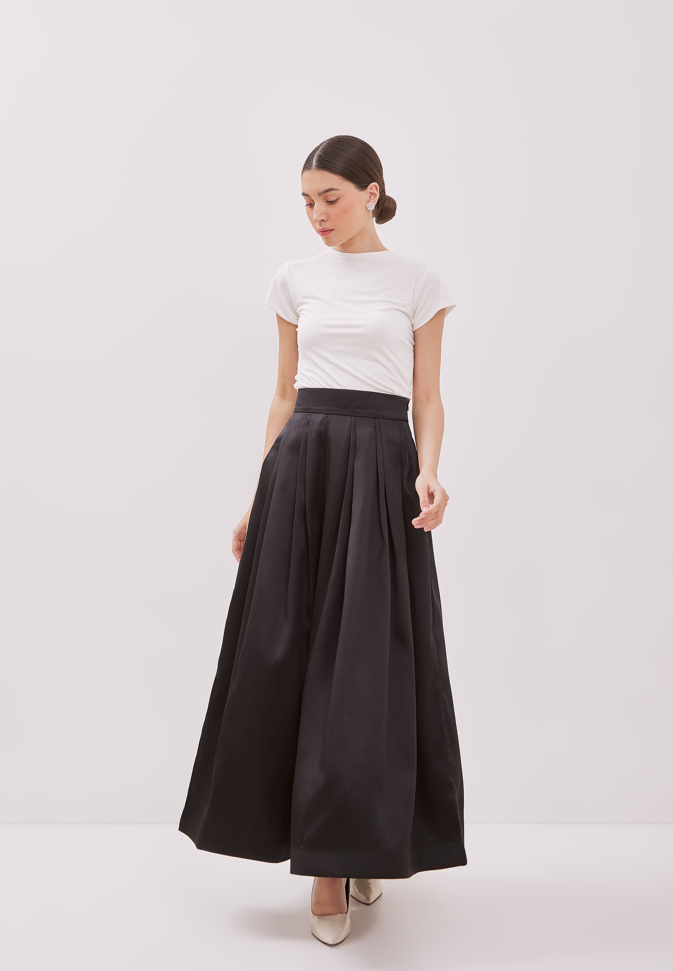 BLACK Maxi Skirt