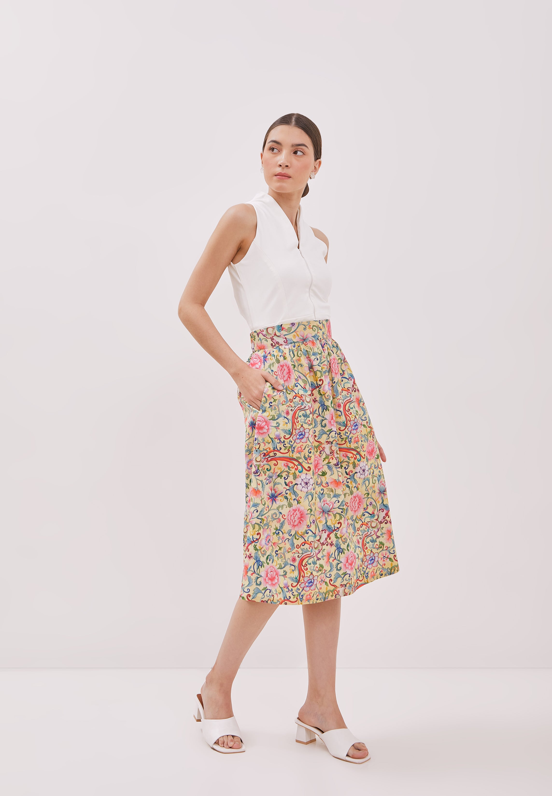 PHOENIX Straight Skirt