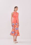 BIRDS & BUTTERFLY Mermaid Skirt