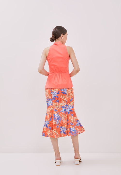 BIRDS & BUTTERFLY Mermaid Skirt