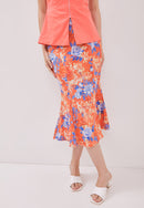 BIRDS & BUTTERFLY Mermaid Skirt