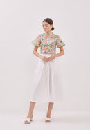 PHOENIX Sleeve Crop Top
