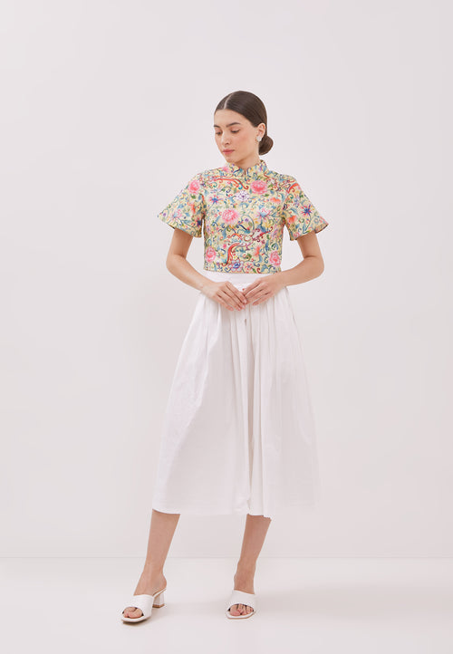 PHOENIX Sleeve Crop Top