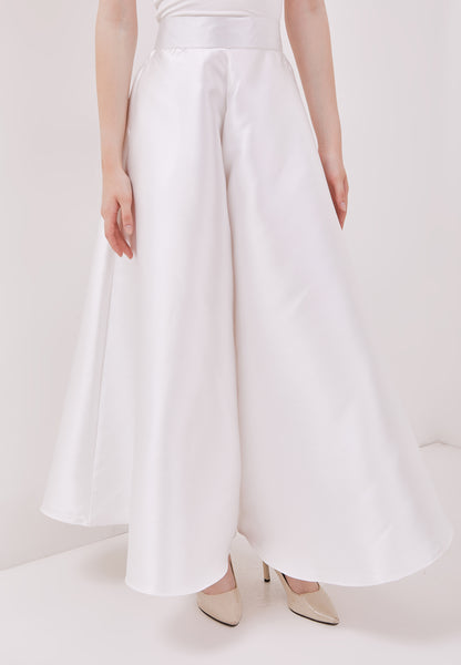 PEARL WHITE Maxi Circle Culottes