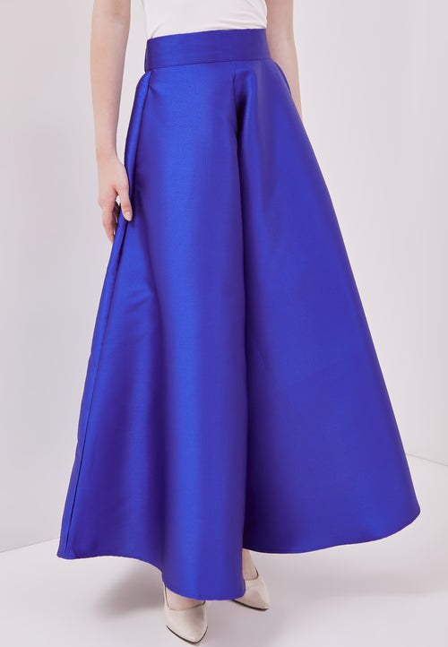 ROYAL BLUE Maxi Circle Culottes