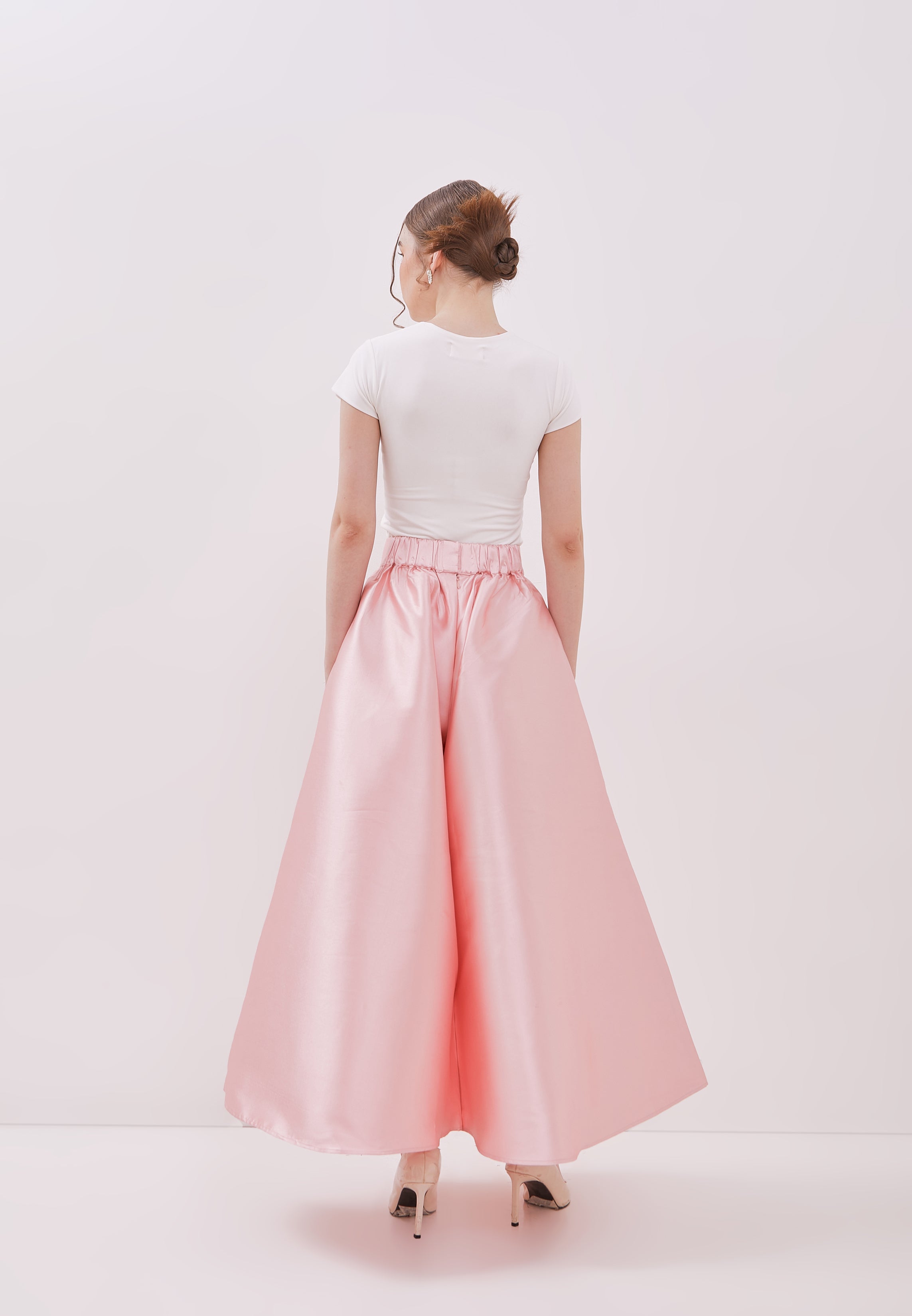 BLUSH PINK Maxi Circle Culottes