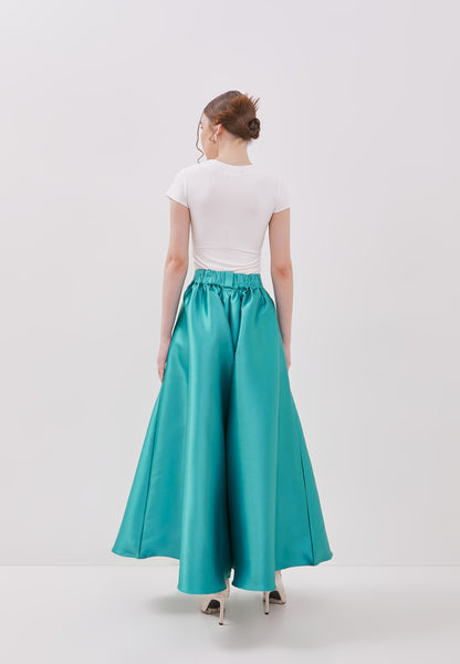 TURQUOISE Maxi Circle Culottes