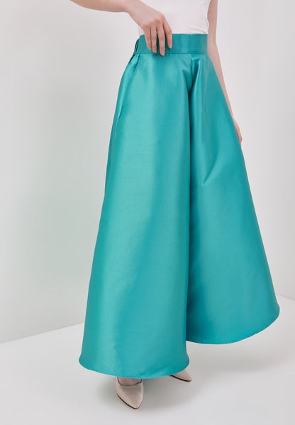 TURQUOISE Maxi Circle Culottes