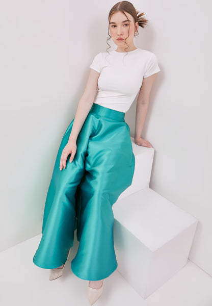 TURQUOISE Maxi Circle Culottes