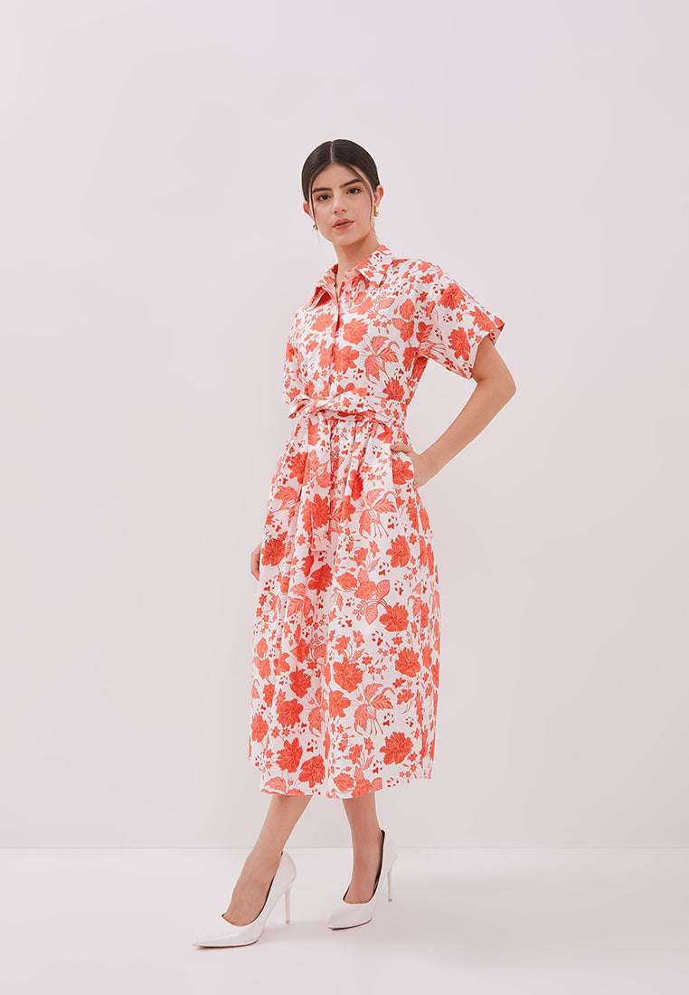 PERANAKAN PAWS Shirt Dress