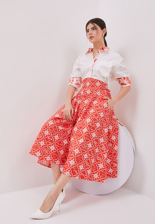 CALLIGRAPHY TILES Circle Culottes
