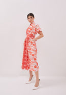 PERANAKAN TILES Wrap Dress