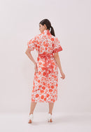 PERANAKAN TILES Wrap Dress