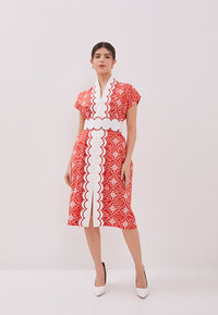CALLIGRAPHY TILES Nyonya Dress
