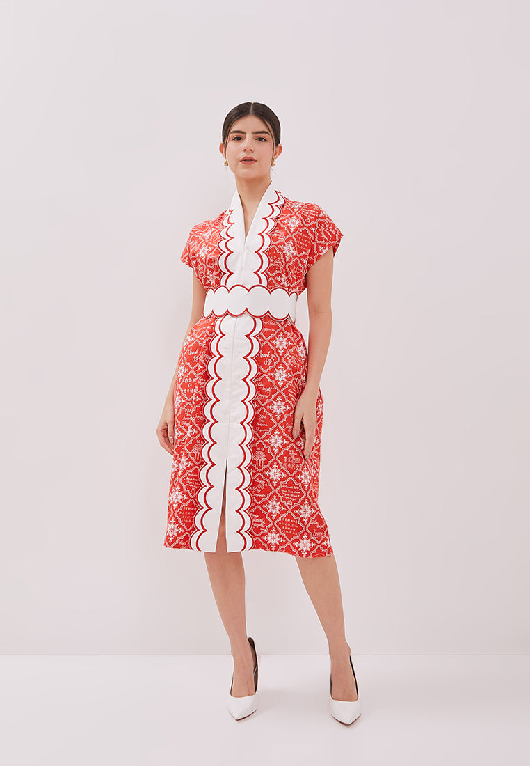CALLIGRAPHY TILES Nyonya Dress