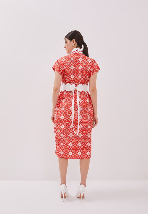 CALLIGRAPHY TILES Nyonya Dress