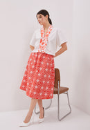 PERANAKAN PAWS Crop Top Kebaya