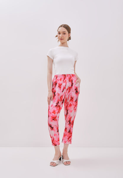 PEONIES Pleated Pants