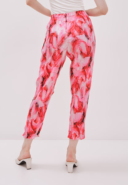 PEONIES Pleated Pants