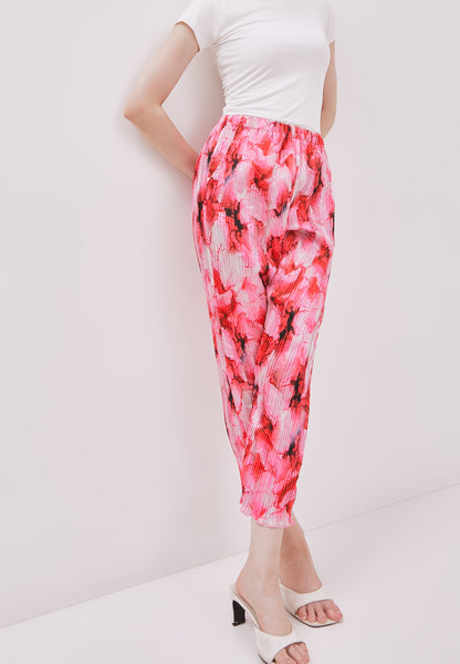 PEONIES Pleated Pants