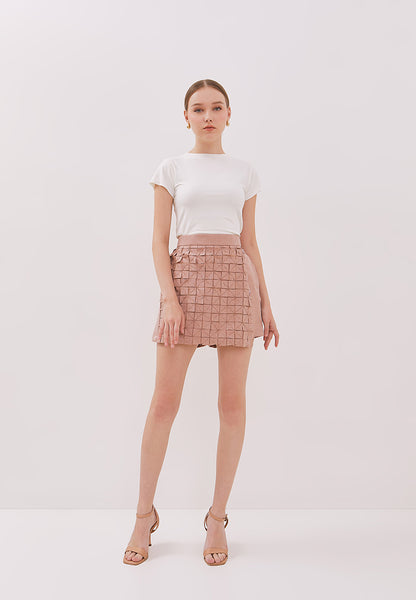 ORIGAMI Dusty Pink Skort